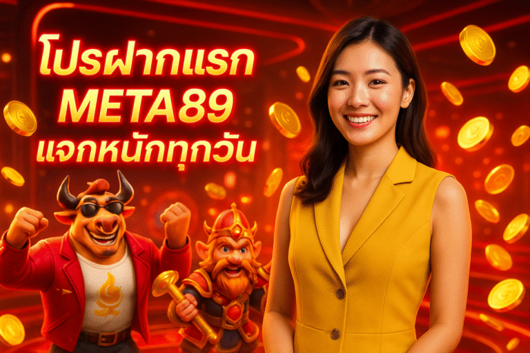 โปรฝากแรก META89 แจกหนักทุกวัน