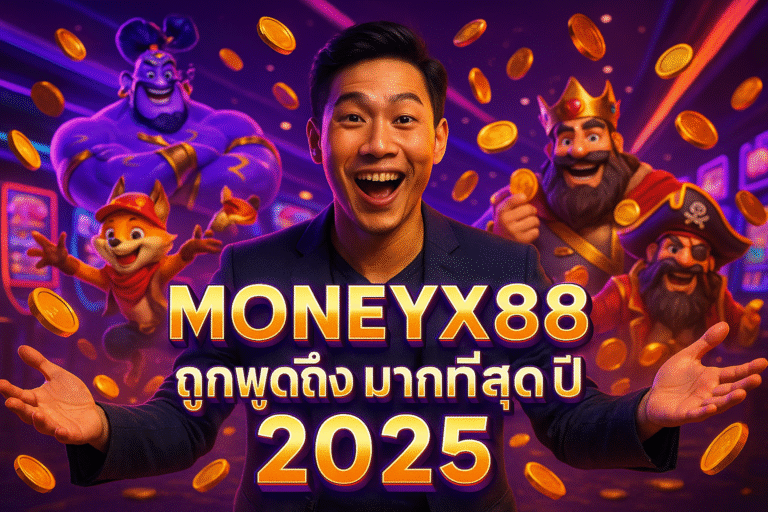 MONEYX88 เว็บสล็อตที่ถูกพูดถึง มากที่สุดปี 2025