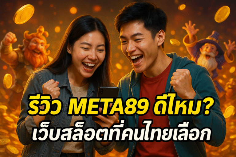 รีวิว META89 ดีไหม? เว็บสล็อตที่คนไทยเลือก